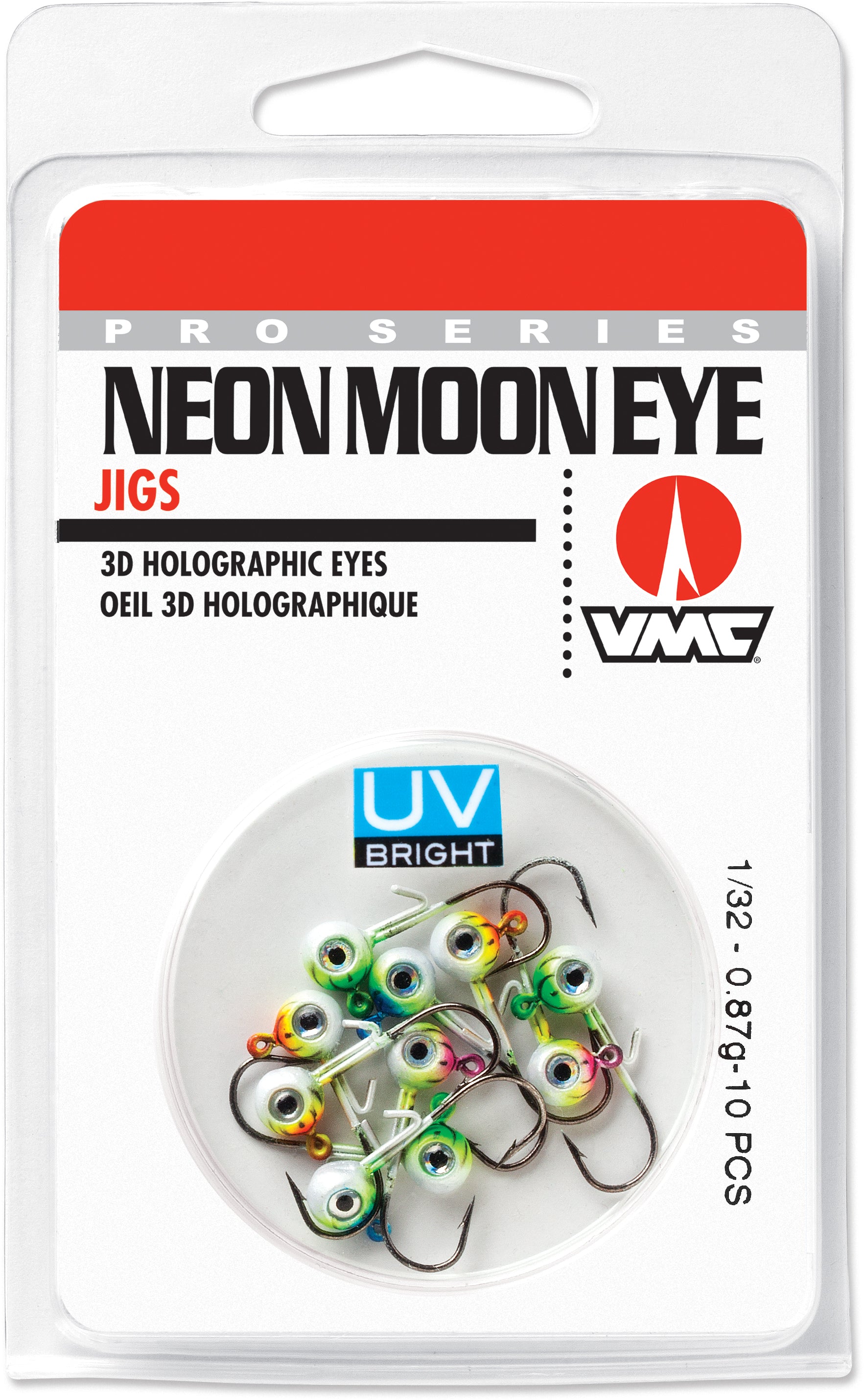 VMC Neon Moon Eye Jig UV Kit 1/32 oz