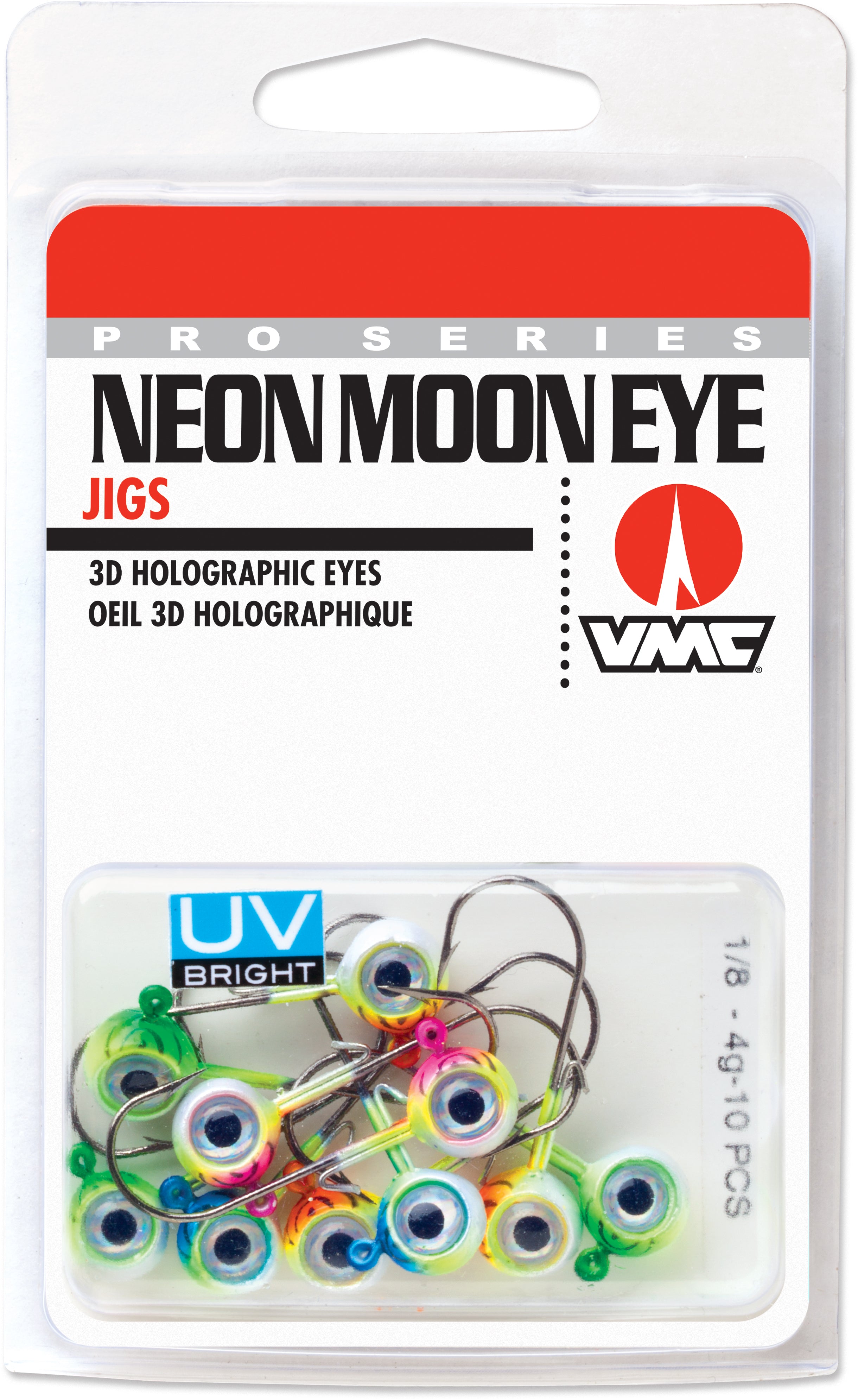 VMC Neon Moon Eye Jig UV Kit 1/8 oz