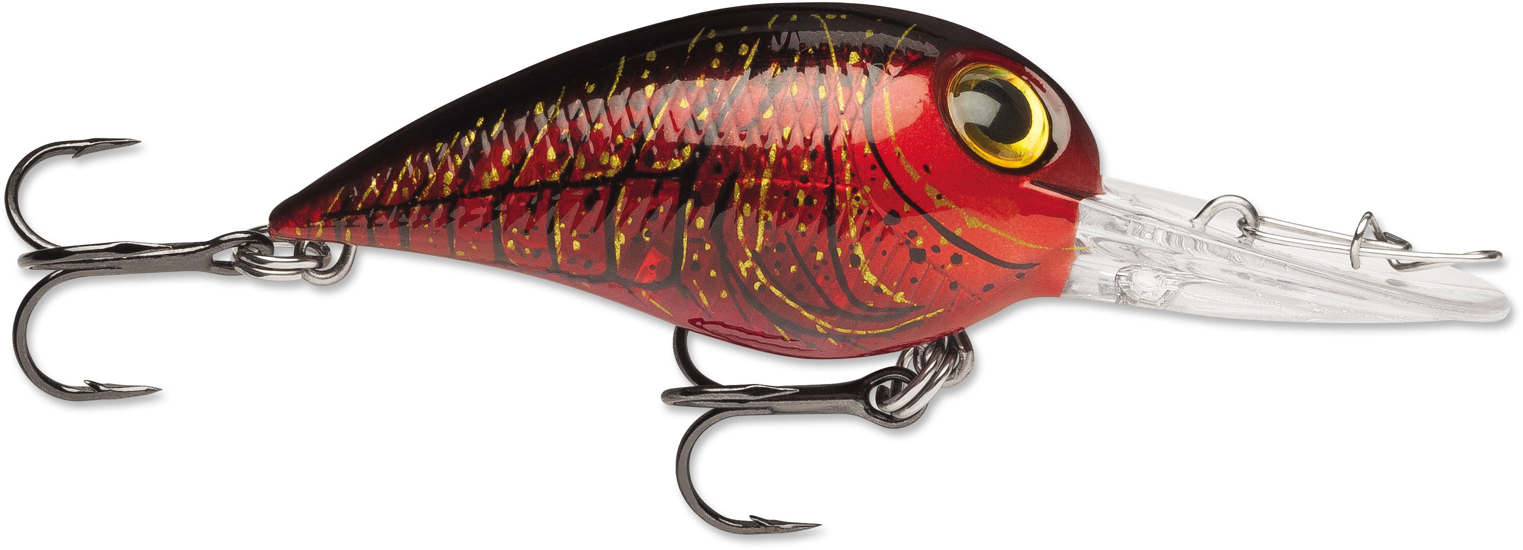 Storm Deep Wiggle Wart 05 Fluorescent Red/ Black Hb – Hammonds Fishing