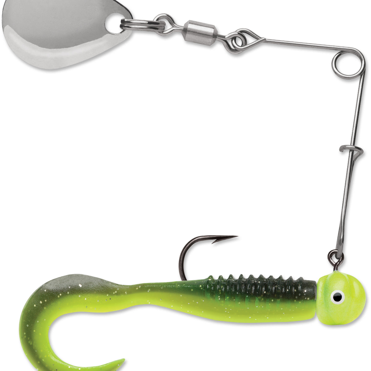VMC Curl Tail Spinnerbait Red Pearl Glow / 1/16 oz
