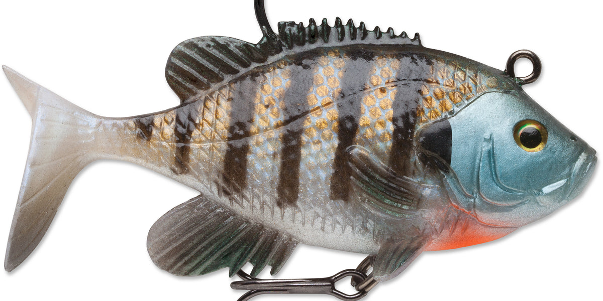 Storm WildEye Live Bluegill Soft Swimbait 3 pack