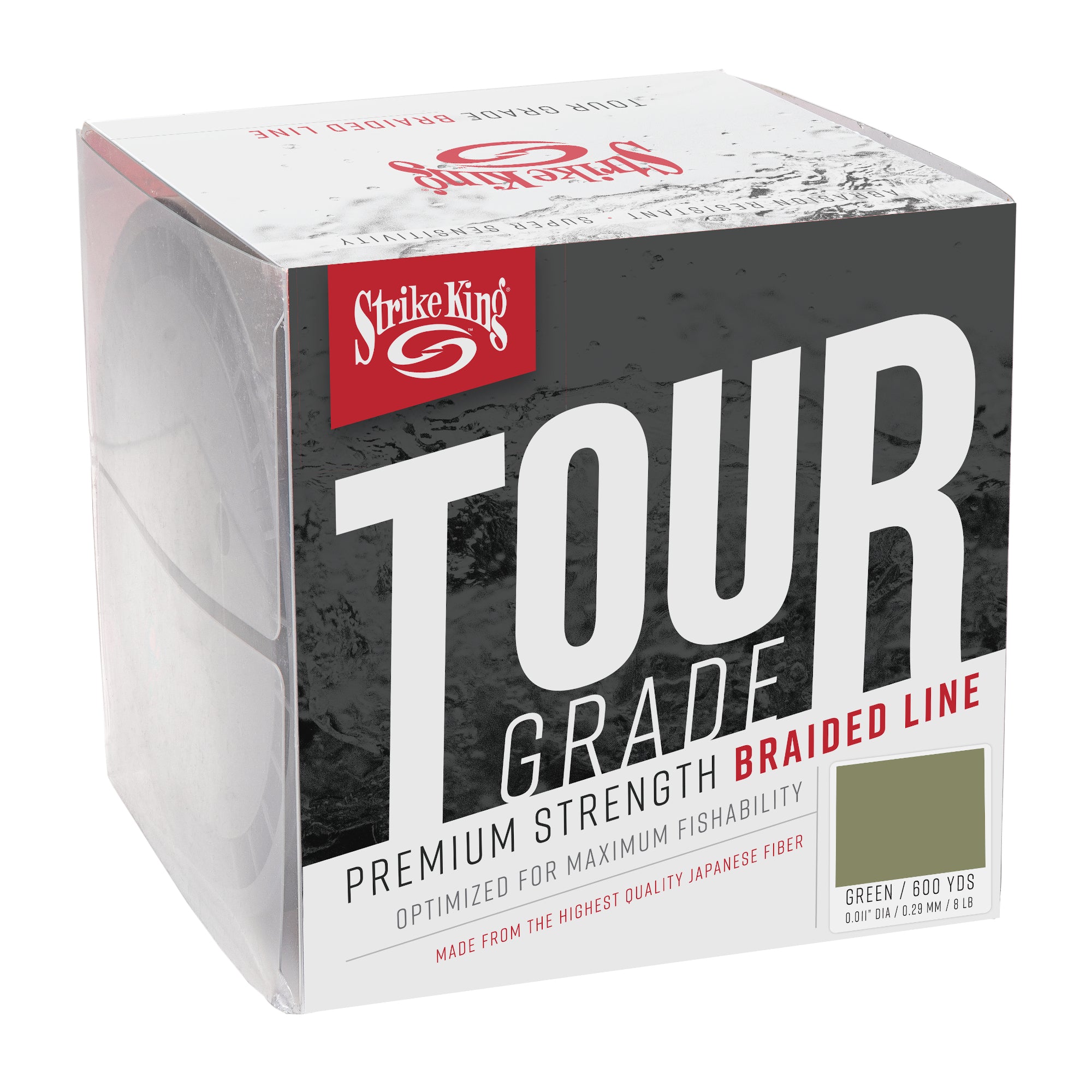 Strike King Tour Grade Braid Green Braided Line — Discount Tackle
