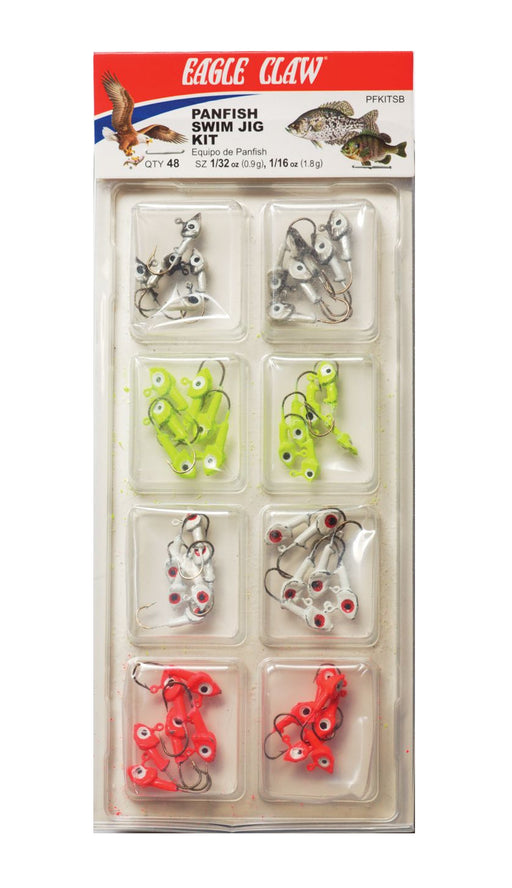 Eagle Claw Freshwater Tackle Kit, 80 Piece