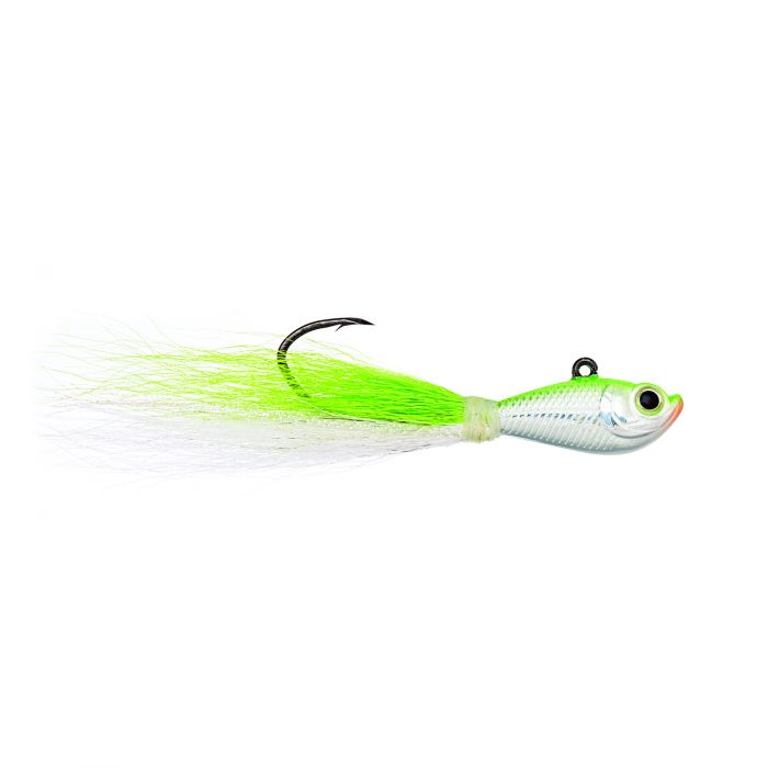 eagle claw fishing lures Eagle Claw Pro-V Bend Bucktail Jig Shad 3/0 3/4oz Tkbj34sh-3/0