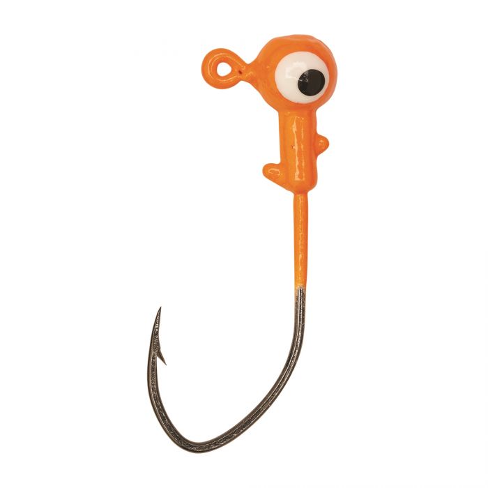 eagle claw fish hooks 14 ct Eagle Claw Ball Head Pro V Jig Chartreuse / 1/8 oz / 10 Pack