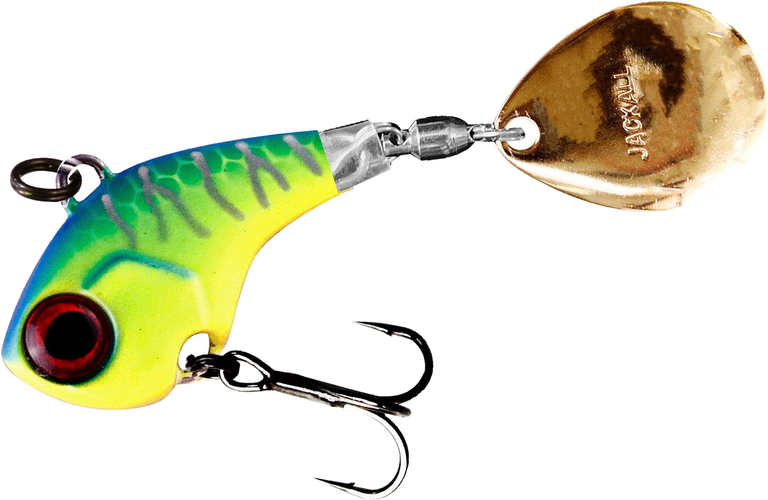 ball tail fishing lures Jackall Deracoup Tail Spinner 1/2 oz / Silver