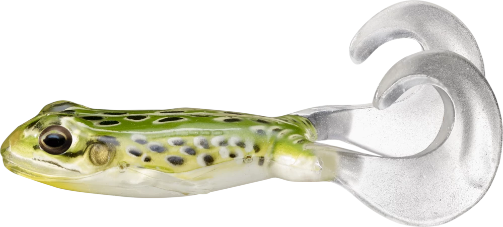 LiveTarget Freestyle Frog - 3in - Green/Yellow