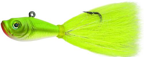 Spro Bucktail Jig 1/2 oz Crazy Chartreuse