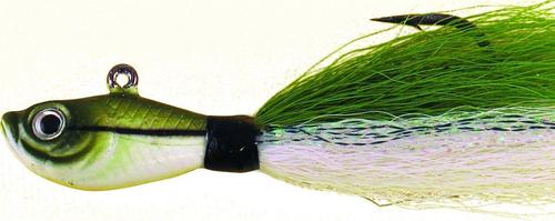 Spro Prime Bucktail Jig - Sand Eel Green - 1/2 oz