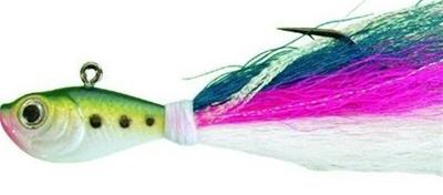 Bucktail Jig Leurres de pêche en eau salée, 5 pièces de leurres de Bucktail Jig Leurres de pêche en eau salée, 5 pièces de leurres de