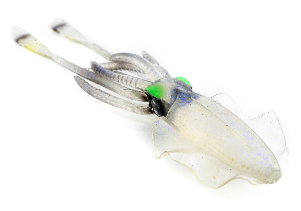 Buy Chasebaits Ultimate Squid Soft Bait 15cm Crystal Qty 3 online