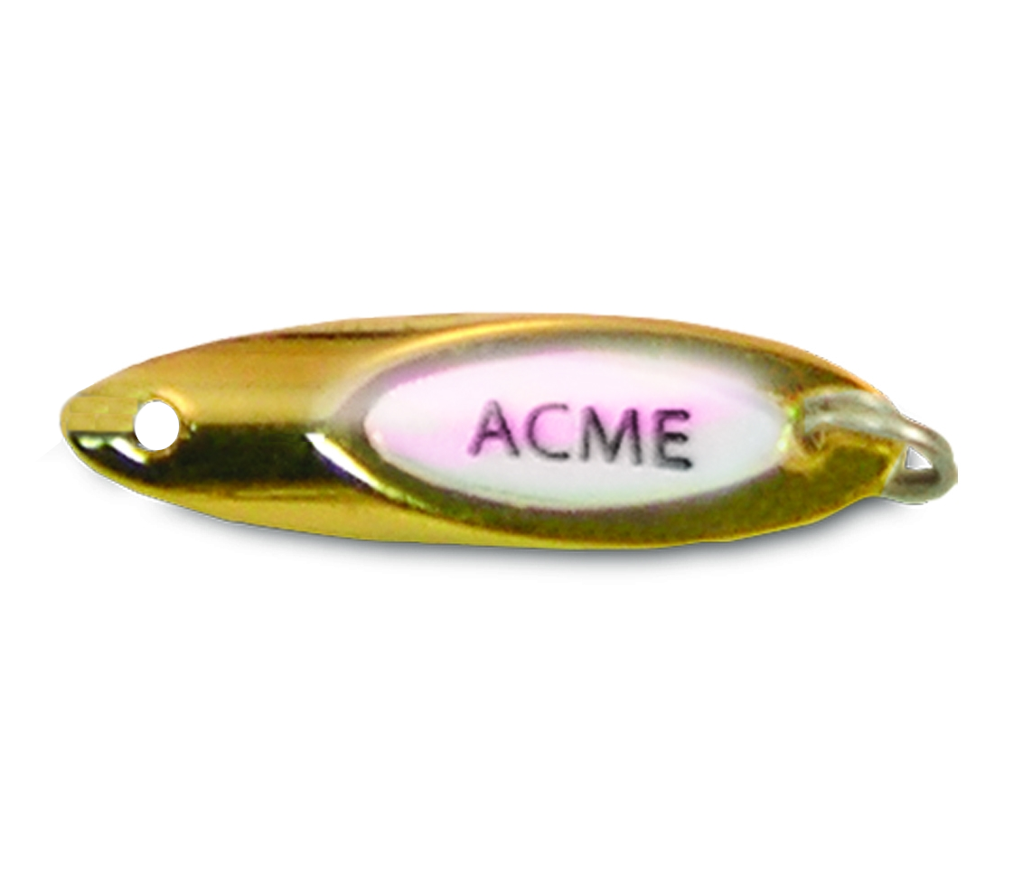 Acme Kastmaster Spoon 1/4oz, Chrome Blue Flash Tape
