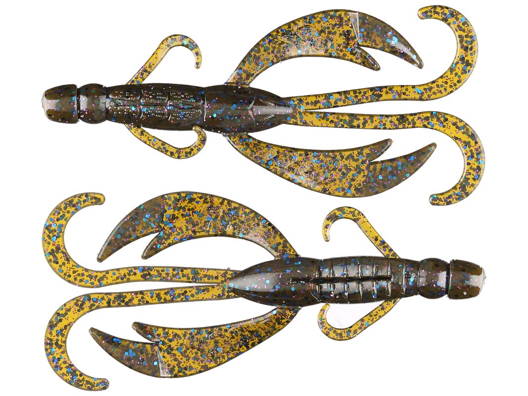 fishing bug lures Big Bite Baits 5 inch Battle Bug Soft Plastic Creature Bait 7 pack — Discount Tackle