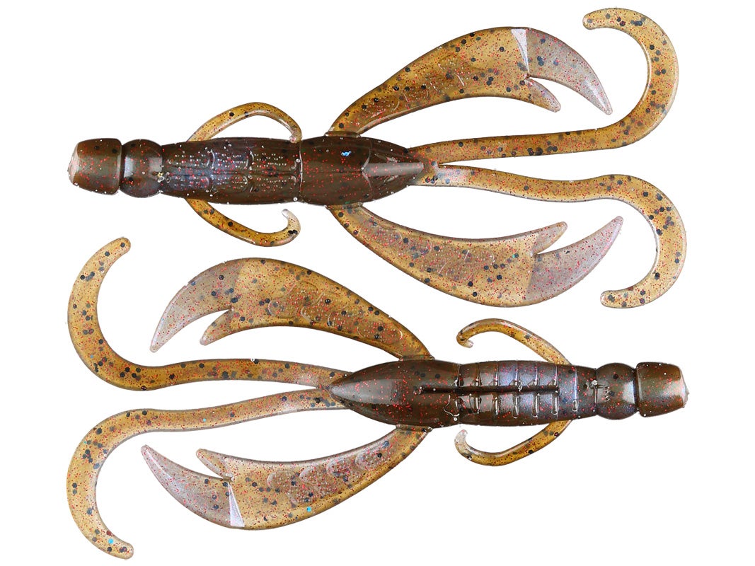 bite action fishing lure Big Bite Baits 5 inch Battle Bug Soft Plastic Creature Bait 7 pack — Discount Tackle