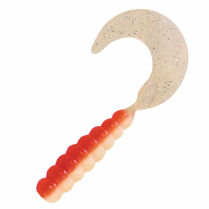 Fishing Depot Dusted Curl Tail Grub Twister, 2.5-in