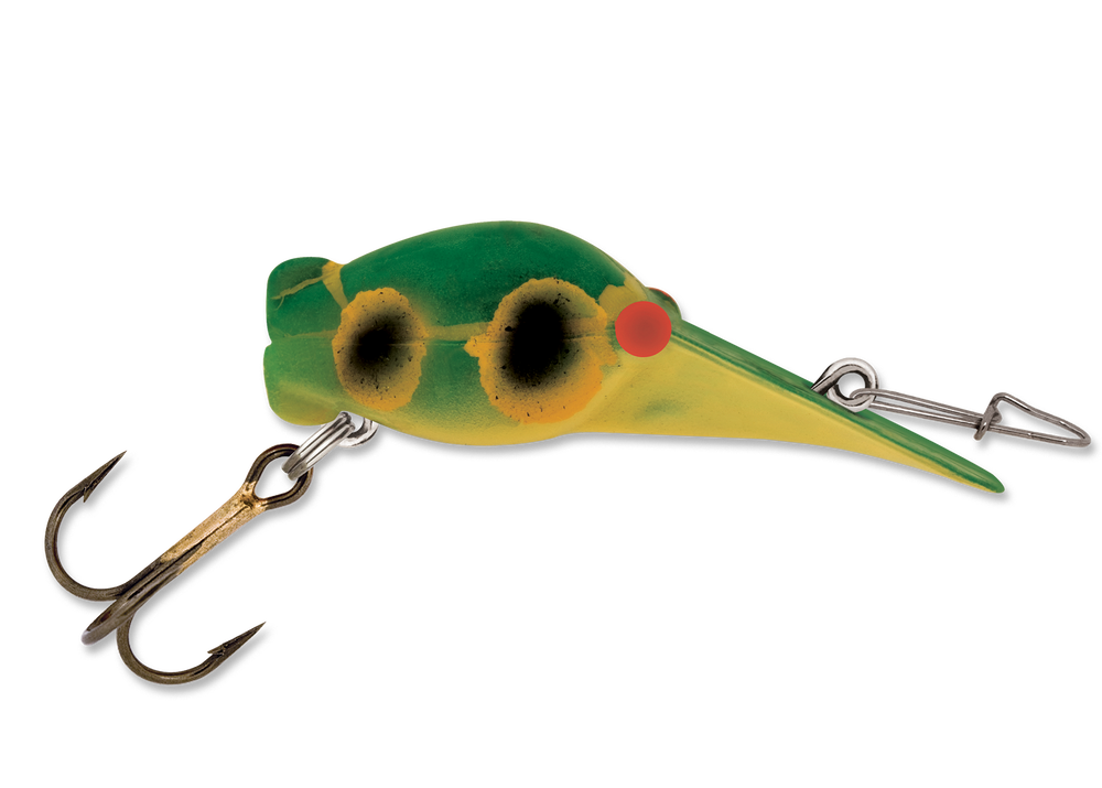 daurell stills fishing lure Luhr Jensen 50 Hot Shot Gold/Green Pirate