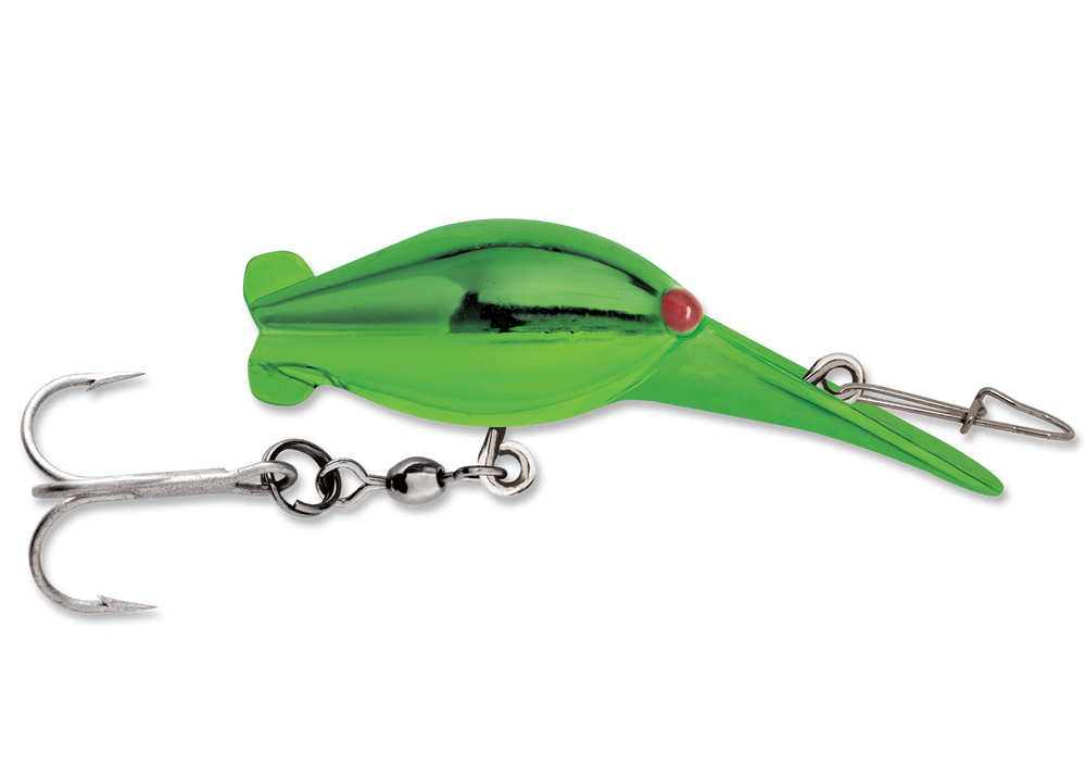 daurell stills fishing lure Luhr Jensen 30 Hot Shot Metallic Dark Green
