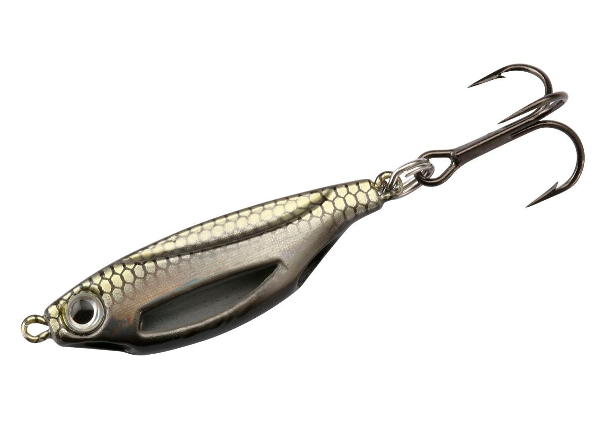 13 Fishing Jabber Blade Jigging Spoon, Perch / 1/4oz.