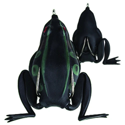 Lunkerhunt Lunker Leurre de pêche grenouille | Leurre réaliste primé Lunkerhunt Lunker Leurre de pêche grenouille | Leurre réaliste primé