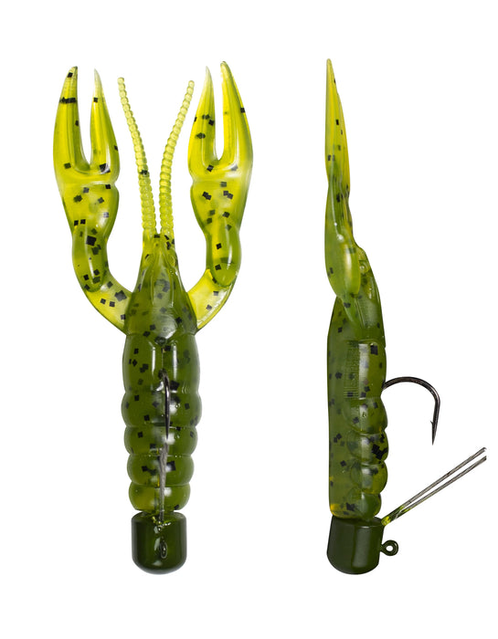 Lunkerhunt Pre-Rigged Finesse Craw 3 inch Ned Rig Craw