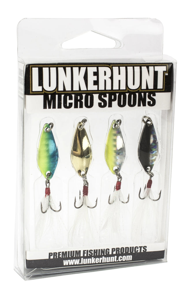 Lunkerhunt Micro Spoon Kit