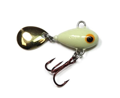 Lunkerhunt Magic Bean Micro Tail Spin 1/4 oz. - Glow