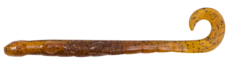 Lunkerhunt Descend Salamander 5 inch Curl Tail Worm 6 pack