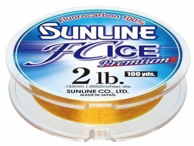 Sunline FC Ice Premium Ice Fishing Fluorocarbon 100 Yards