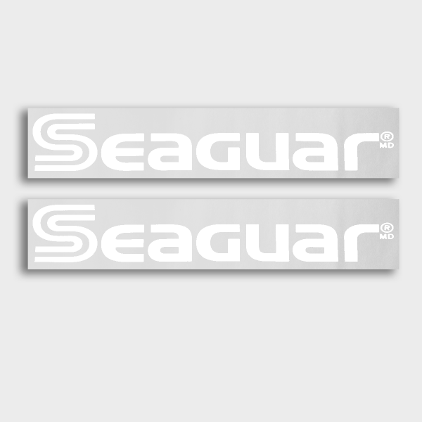 Seaguar Vinyl Lettering Decals 2 Pack