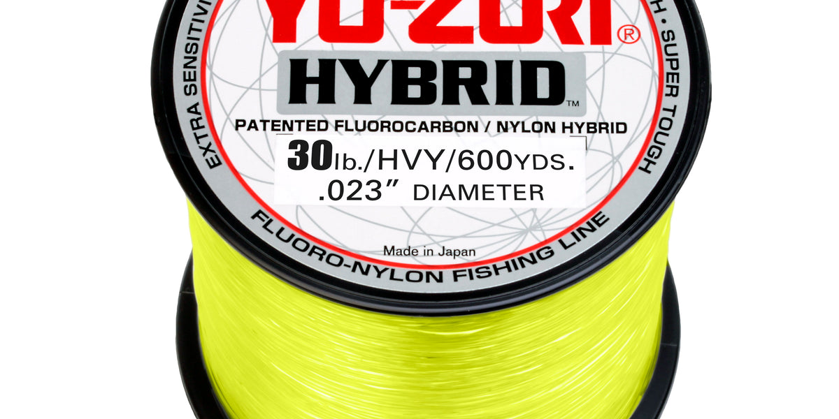 6LB-600YD ULTRA SOFT YO-ZURI HYBRID Fluorocarbon Fishing Line