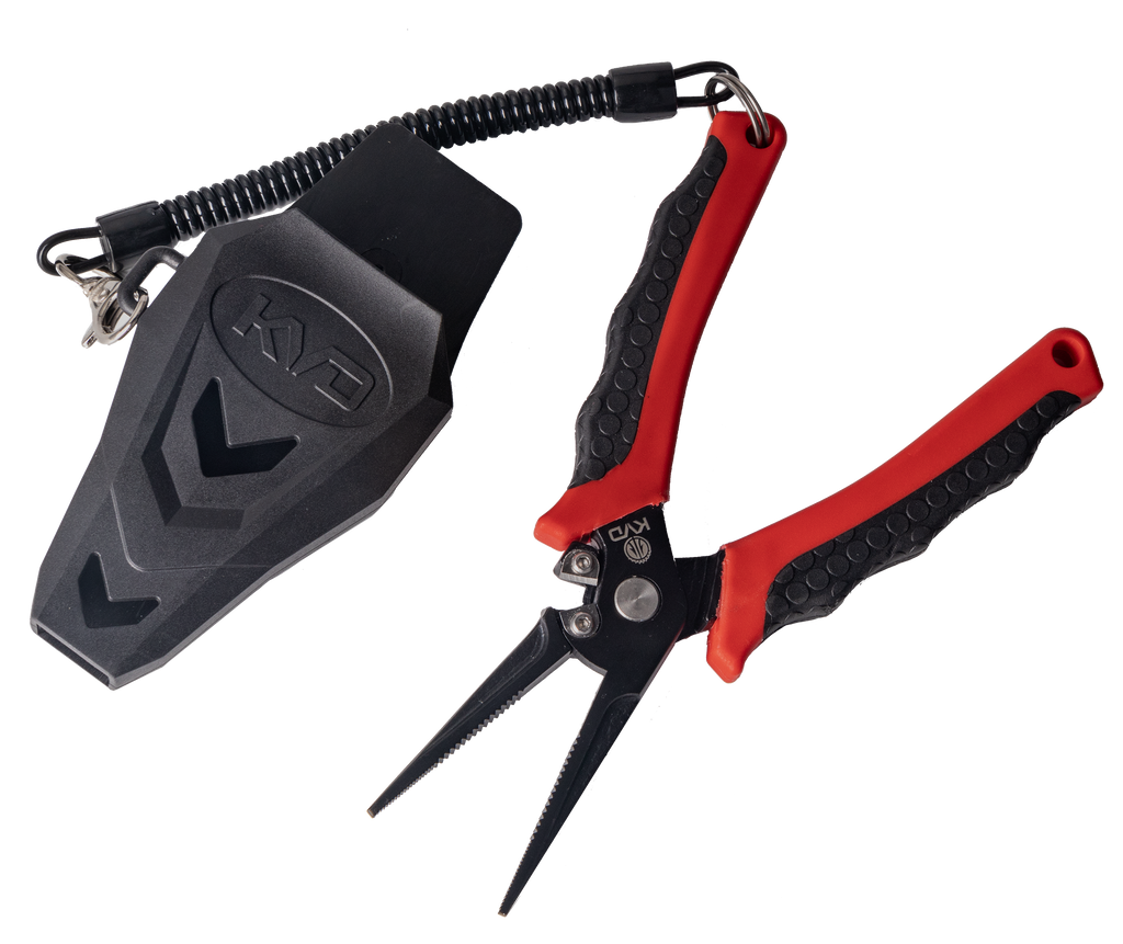 Strike King KVD 7 inch Precision Carbon Pliers — Discount Tackle