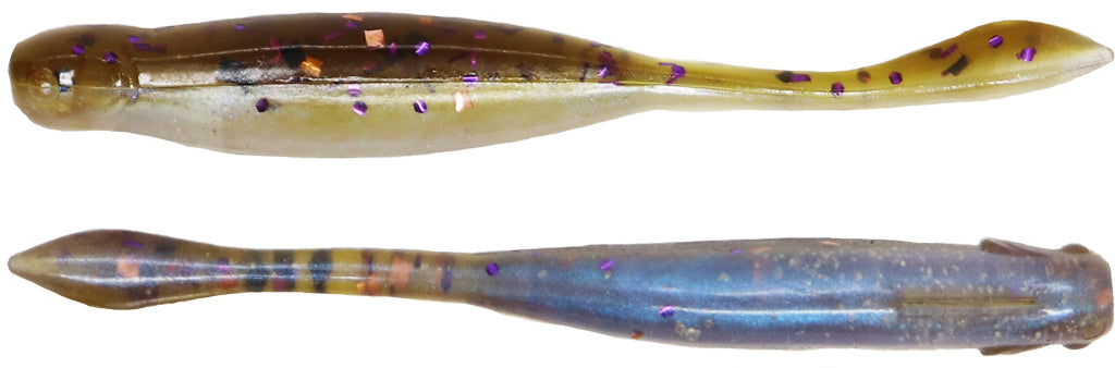 drop shot fishing lures Xzone Lures Hot Shot Minnow Pro Blue Red Pearl 3.25