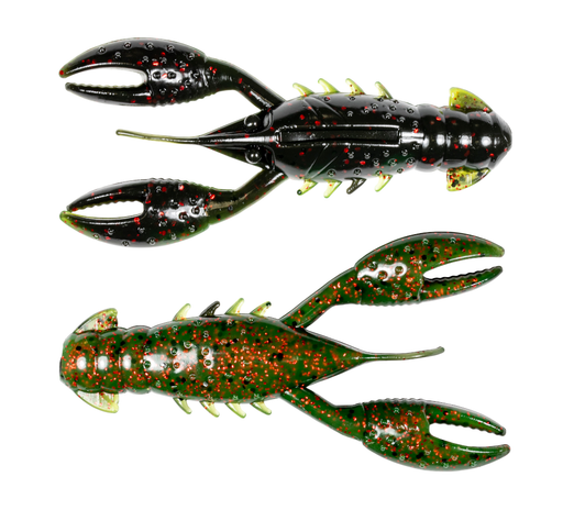 Z-Man Pro CrawZ 3 1/2 inch Soft Plastic Craw 3 pack - California Craw