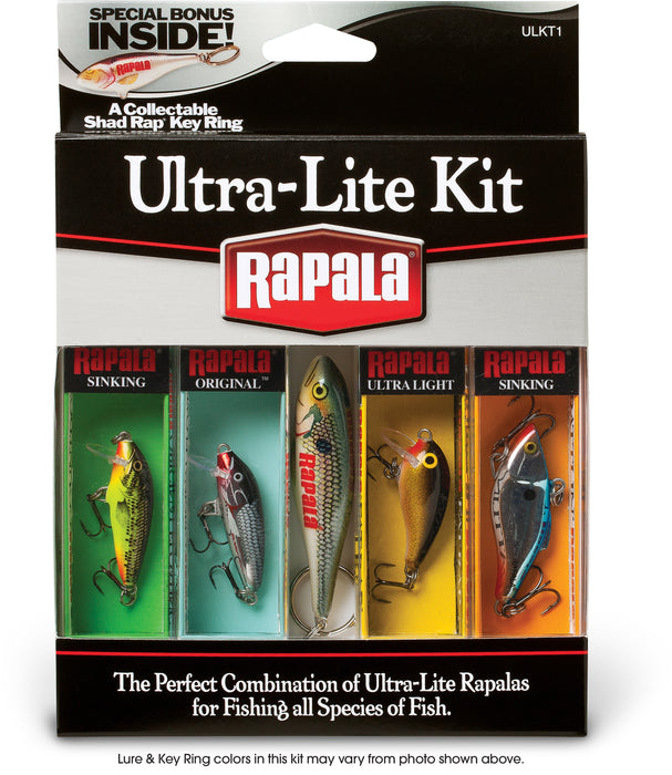 Rapala Ultra-Lite Hard Bait 4-Piece Kit