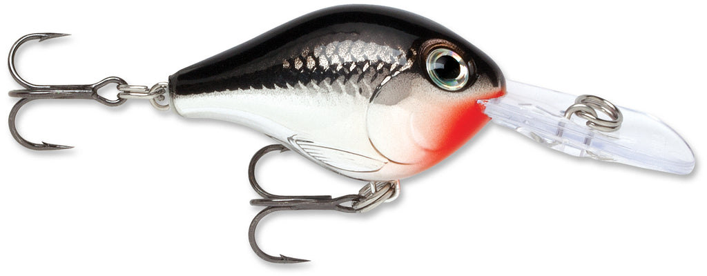 Leurre Crankbait Vintage Storm Lightning Shad – Motif Clown, Neuf Sur Carte, Rare, États-Unis