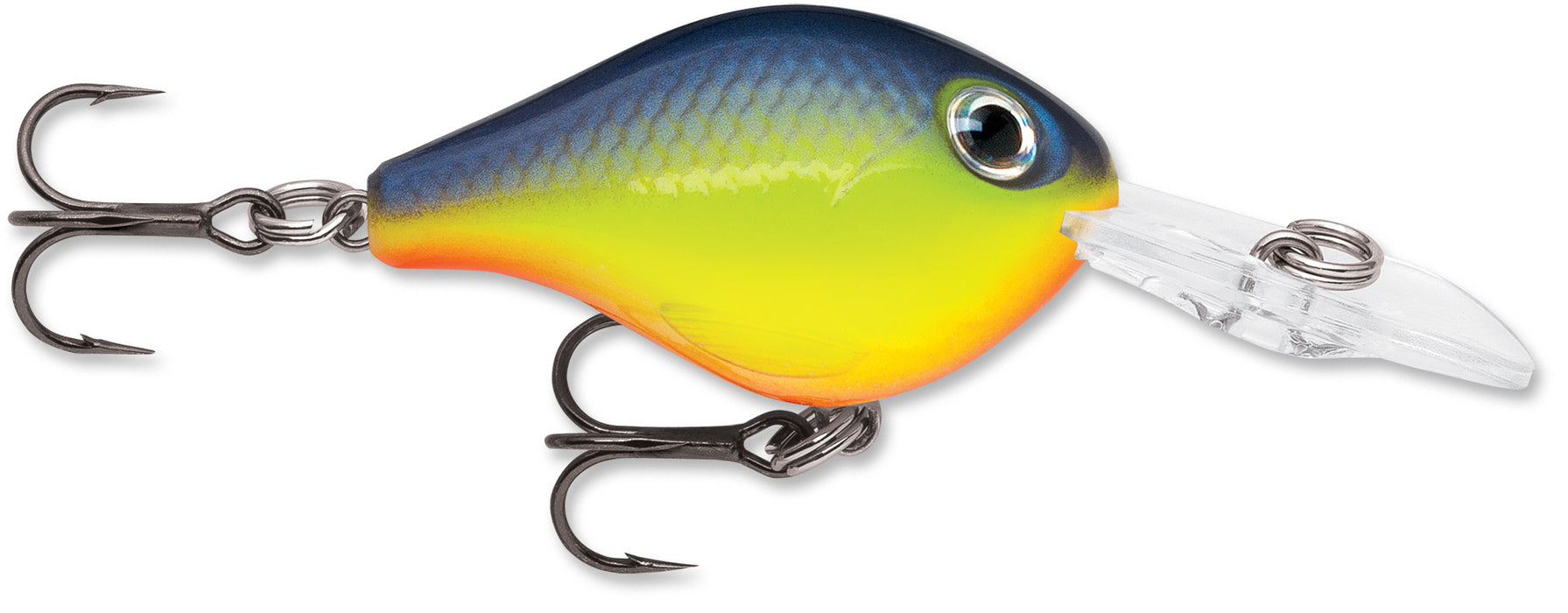 Rapala Ultra Light Crank 3 Fishing Lure, Yellow Perch, 1-/2-Inch