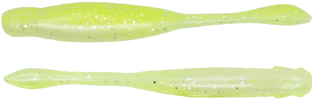 x Zone Lures Hot Shot Minnow Chartreuse Pearl / 3.25