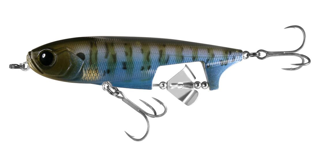 13 Fishing Spin Walker 4 1/4 inch Prop Pencil Hybrid Topwater Bass