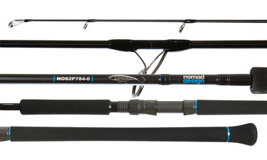Nomad 2020 Offshore Spin Rods With Free Gift 8ft 3in 2pc PE 5-8