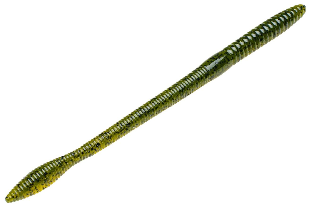 Strike King KVD Bull Worm 10 inch Soft Plastic Worm 5 pack — Discount Tackle