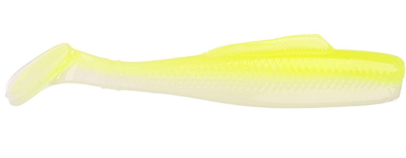 Strike King Lures Redfish Magic Glass Minnow Soft Bait - Glow Chartreuse Laminate