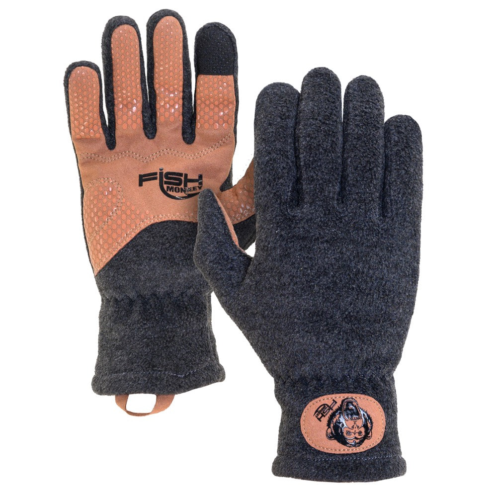 Fish Monkey Task Fleece Fishing Gloves — Discount Tackle