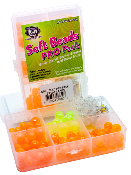 Soft plastic beads/eggs Pack #2 for Chinook Salmon