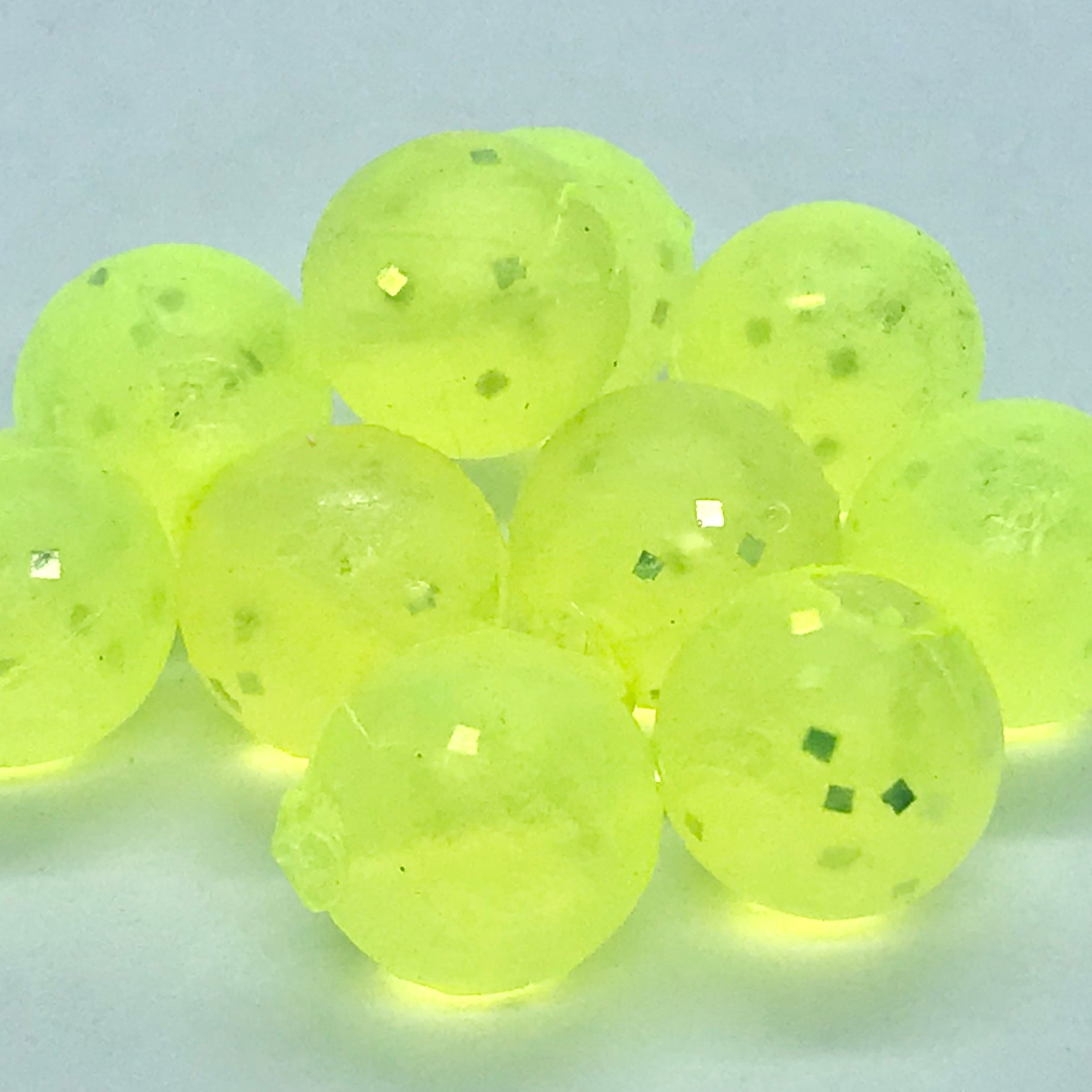 BnR Tackle 10mm Soft Beads 10 Pack Techno