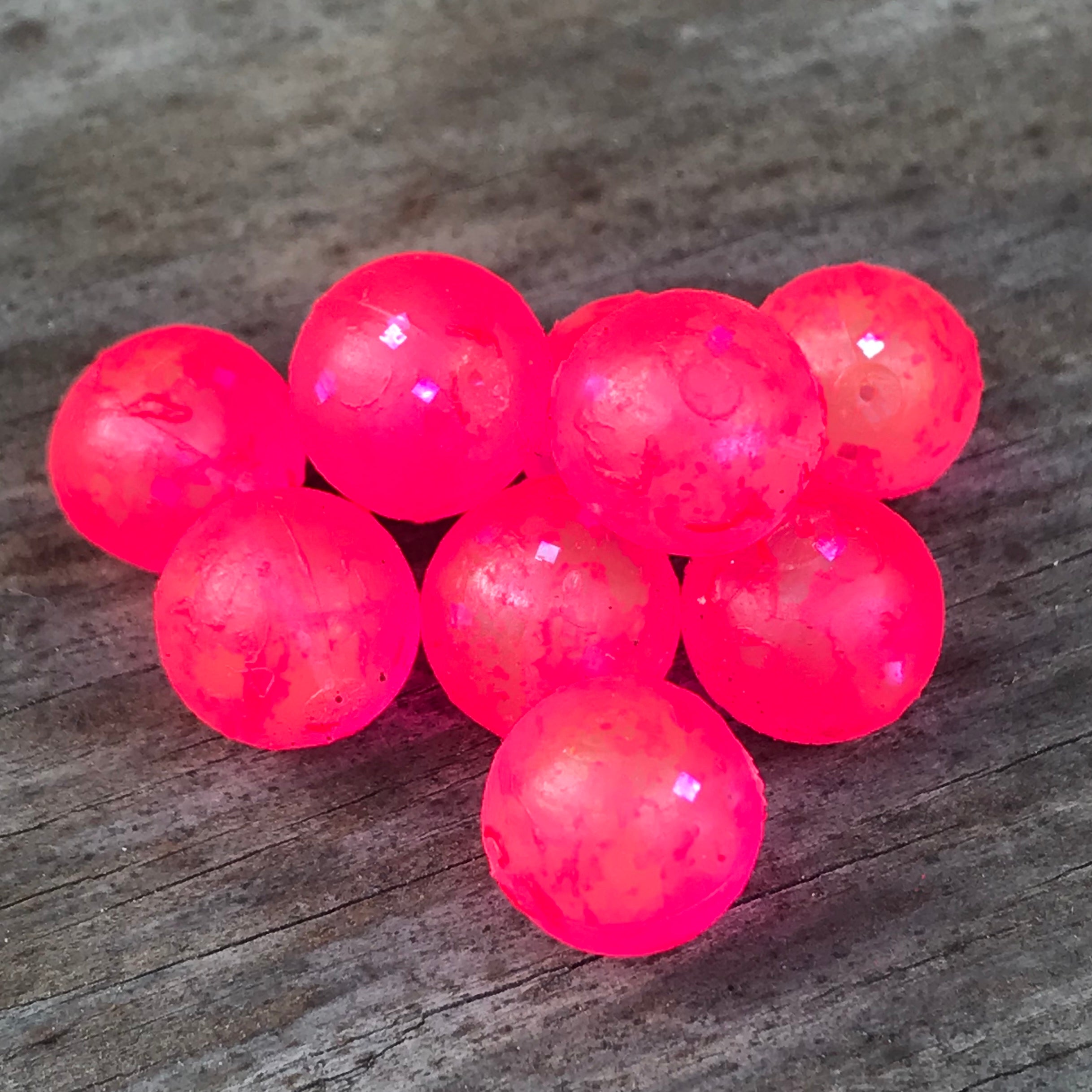 BnR Tackle 14mm Soft Beads 10 Pack Pink Panther
