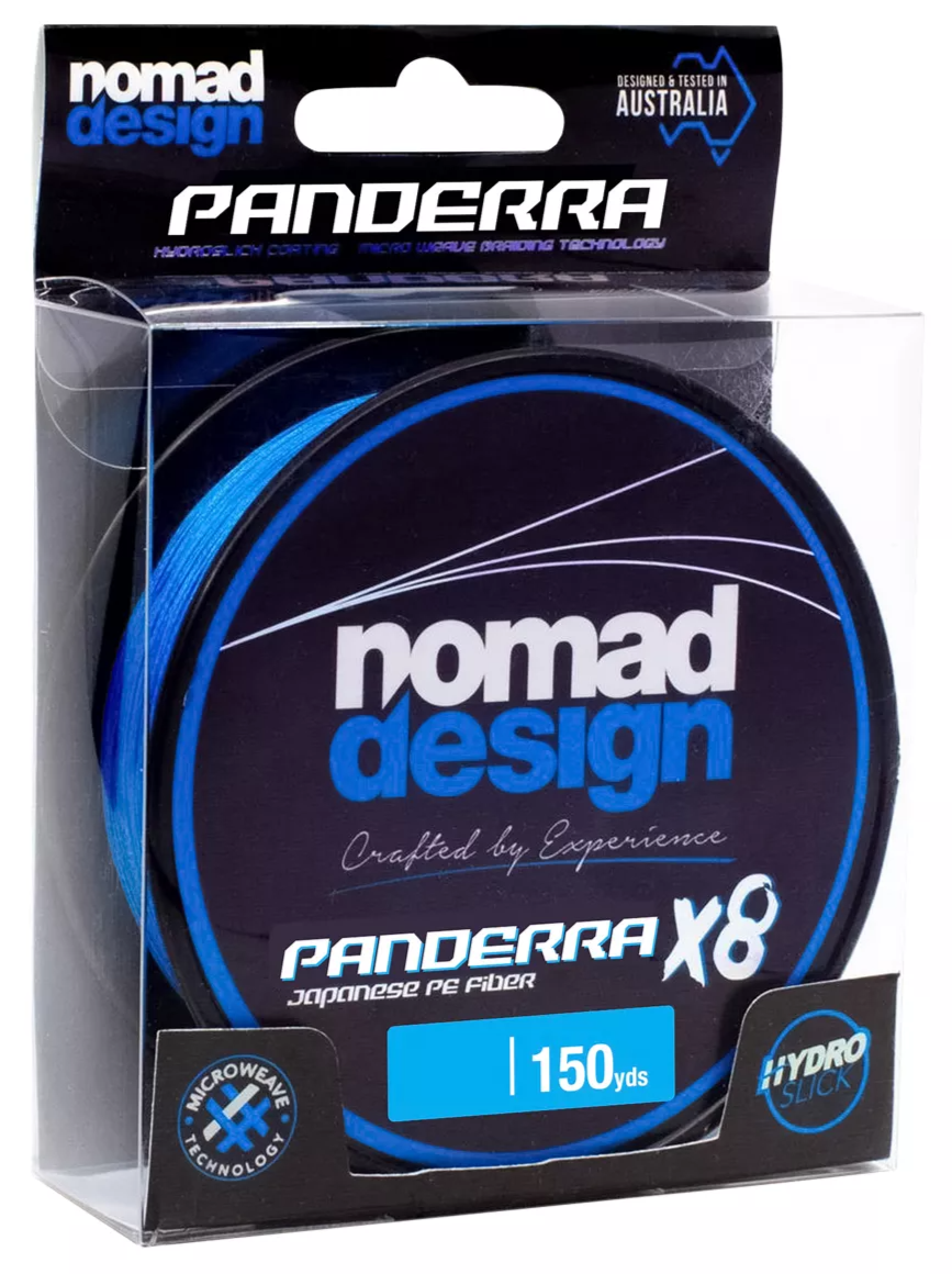 Nomad Design Panderra 8X Blue Braid — Discount Tackle