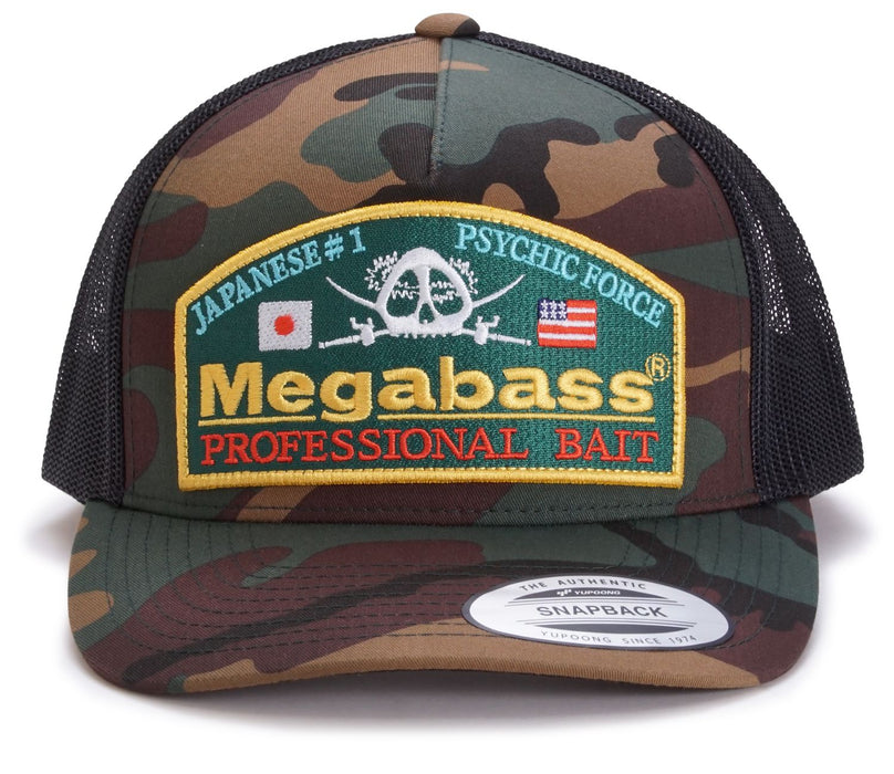 Megabass Psychic Camo Snapback Hat