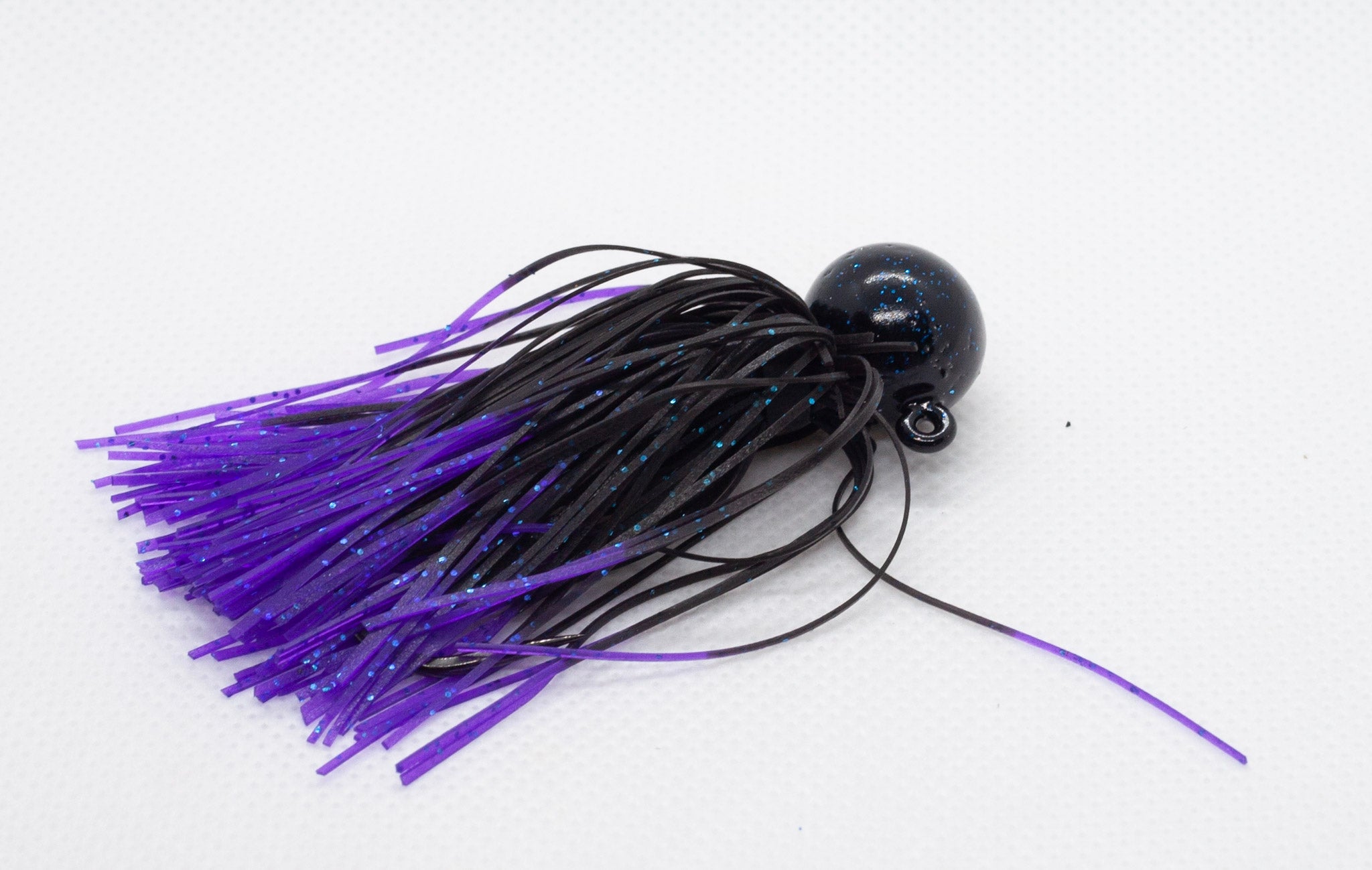 BnR Tackle Salmon Twitching Jigs Purple/Black / 3/8 oz
