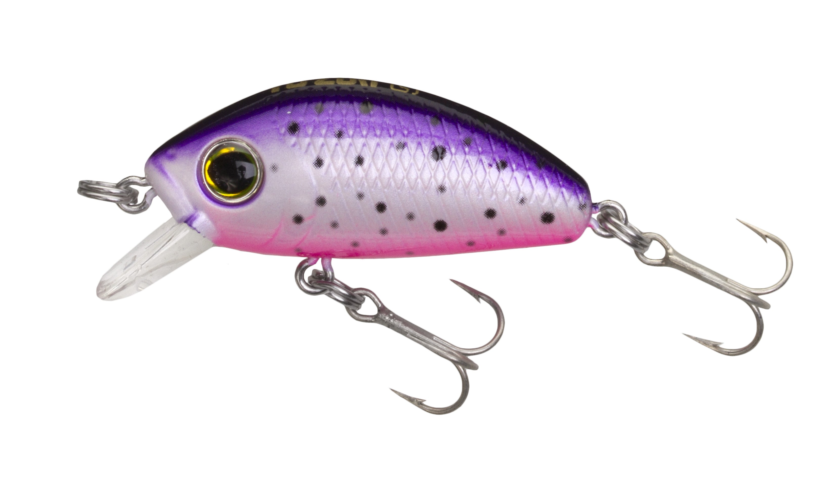 3 lures yo zuri pins minnow floating 2 1/16oz f1161-m114 holo purple trout  lure