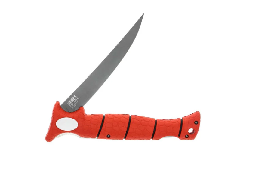 Bubba 7 inch Tapered Flex Folding Fillet Knife — Discount Tackle